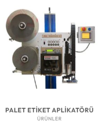 palet etiket aplikatörü